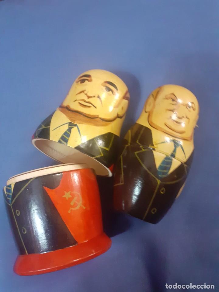 Coleccionismo: souvenir Matriuska de la Perestroika - Foto 1