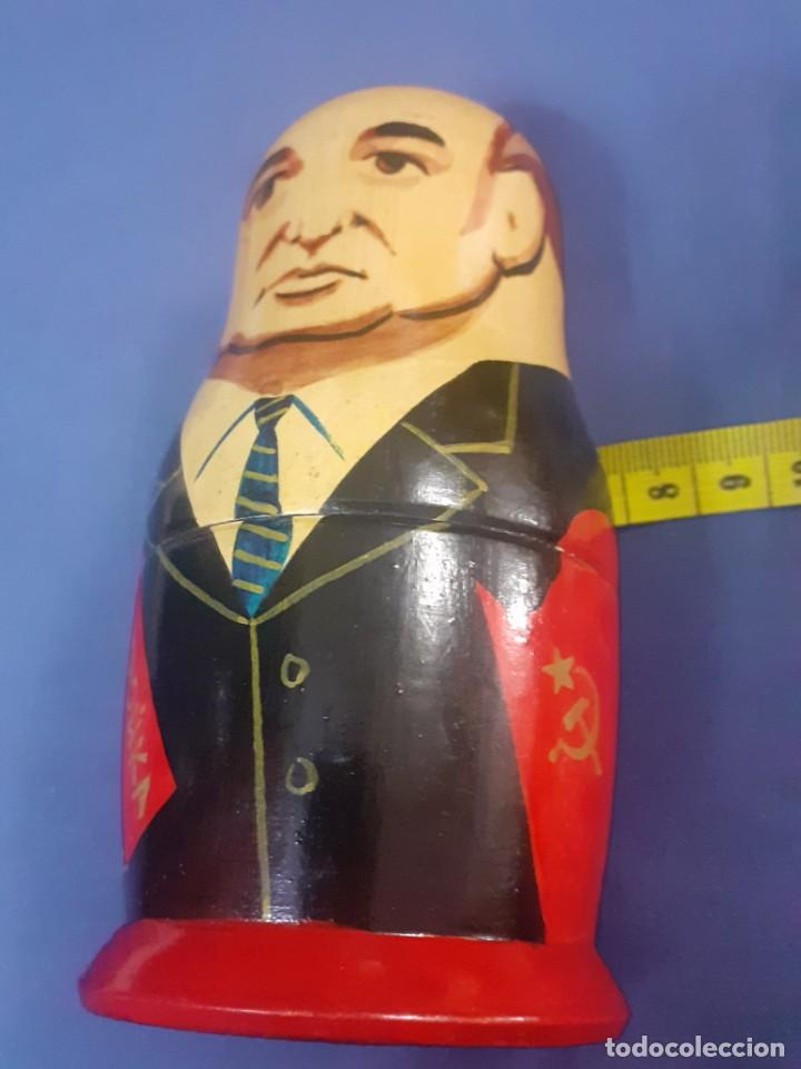 Coleccionismo: souvenir Matriuska de la Perestroika - Foto 2