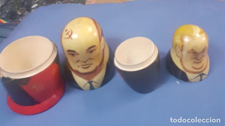 Coleccionismo: souvenir Matriuska de la Perestroika - Foto 3