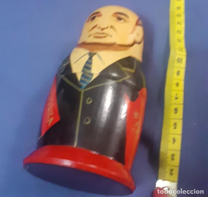 Coleccionismo: souvenir Matriuska de la Perestroika - Foto 4