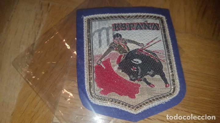 Sammeln: ANTIGUO PARCHE BORDADO ESCUDO HERALDICO TOROS ESPA&Ntilde;A