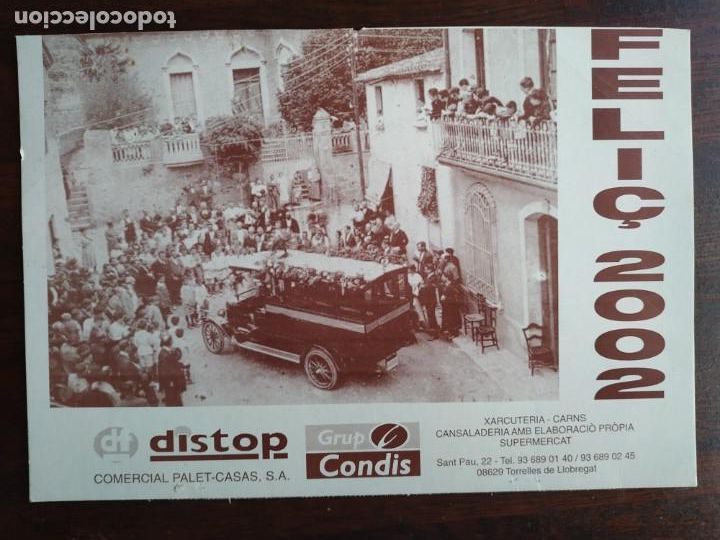 Coleccionismo: 1 l&aacute;mina para enmarcar bendici&oacute;n nuevo coche l&iacute;nea Torrelles St Vicens&ccedil; Molins de Rei 3 fotos elegir