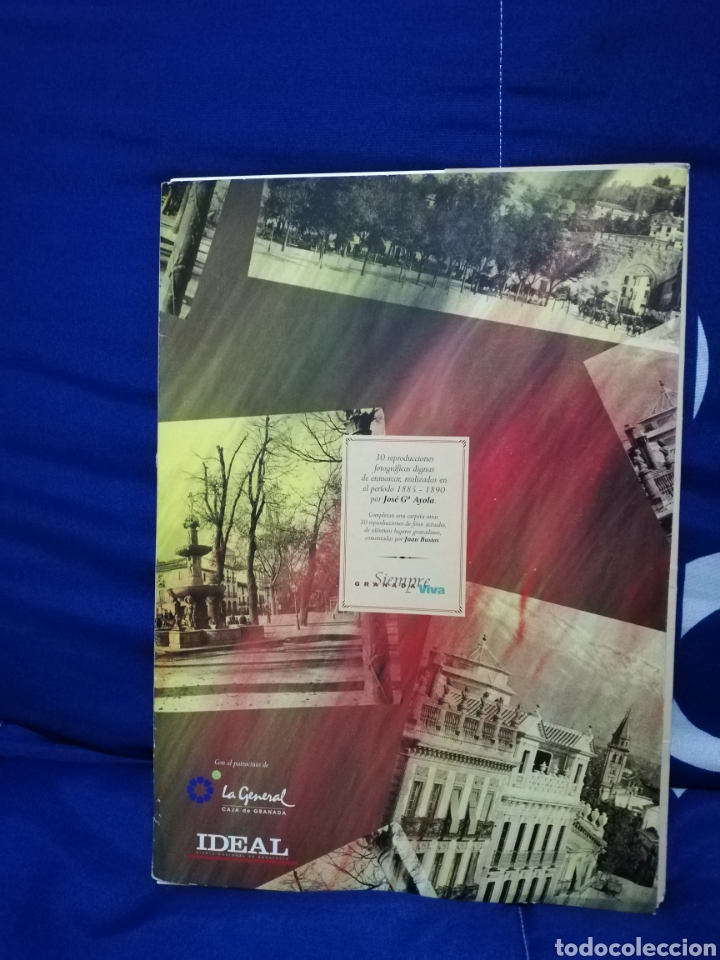 Coleccionismo: Colecci&oacute;n completa Granada siempre viva - 30 l&aacute;minas + 30 fotograf&iacute;as actuales - Ideal