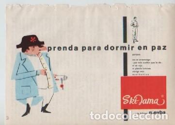 Coleccionismo: ANUNCIO PUBLICIDAD PIJAMAS SKI JAMA