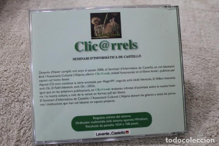 Coleccionismo: CD-ROM CLIC@RRELS SEMINARI DINFORMATICA DE CASTELLO - Foto 2