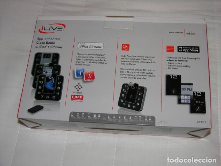 Coleccionismo: RADIO-RELOJ PARA IPHONE/IPOD - Foto 4