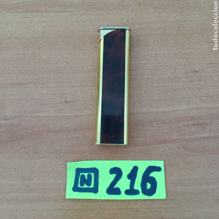 Coleccionismo: Mechero detalles en dorado - Foto 1