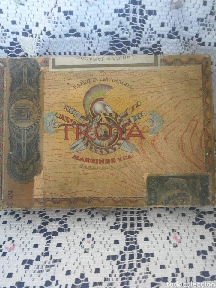 Coleccionismo: CAJA TABACO, PUROS, TROYA, HABANA, CUBA