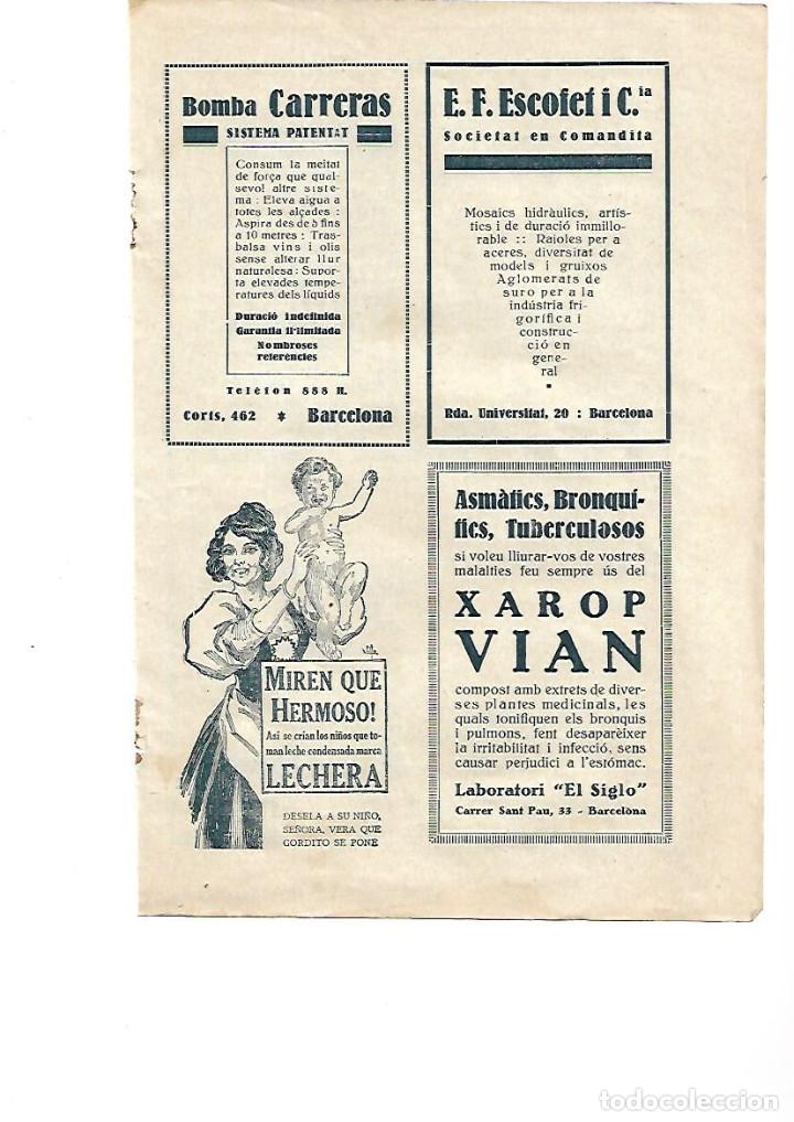 Collecting paper: A&Ntilde;O 1923 PUBLICIDAD JARABE XAROP VIAN LABORATORIO EL SIGLO PRODUCTOS FARMACEUTICOS