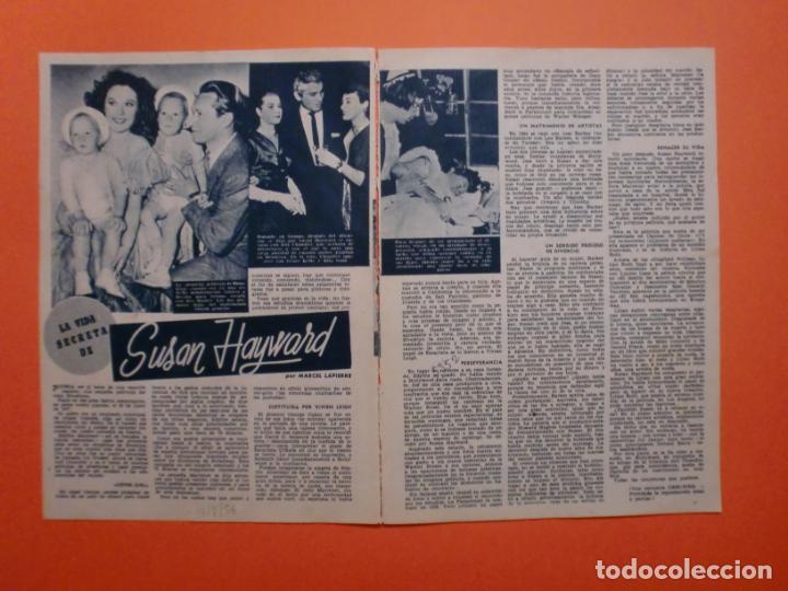 Sammelleidenschaft Papier: LA VIDA SECRETA DE SUSAN HAYWARD - 4/8/1956