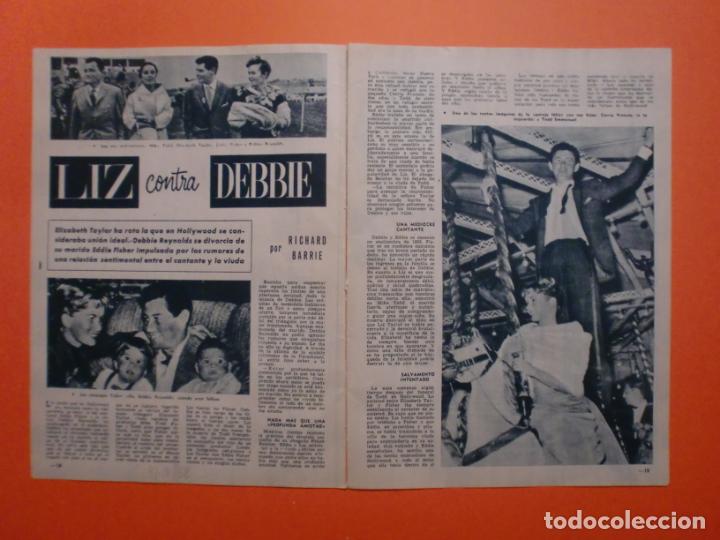 Collectionnisme: LIZ TAYLOR CONTRA DEBBIE REYNOLDS - 4/10/1958