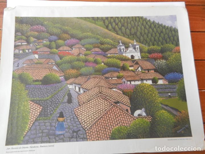 Coleccionismo: SAN ANTONIO DE ORIENTE - HONDURAS - AM&Eacute;RICA CENTRAL - LAM&Iacute;MA JOS&Eacute; ANTONIO VELAZQUEZ 1976.