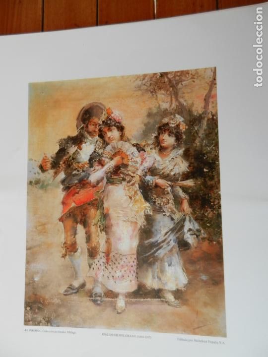 Coleccionismo: EL PIROPO - JOS&Eacute; DENIS BELGRANO - L&Aacute;MINA EDITADA POR HEINEKEN - MIDE 42.5X34 CM.