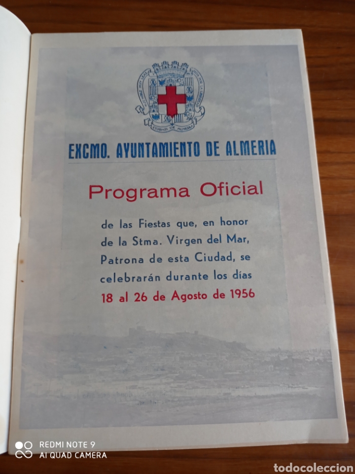 Coleccionismo: ALMER&Iacute;A PROGRAMA OFICIAL FERIA 1956 - Foto 2
