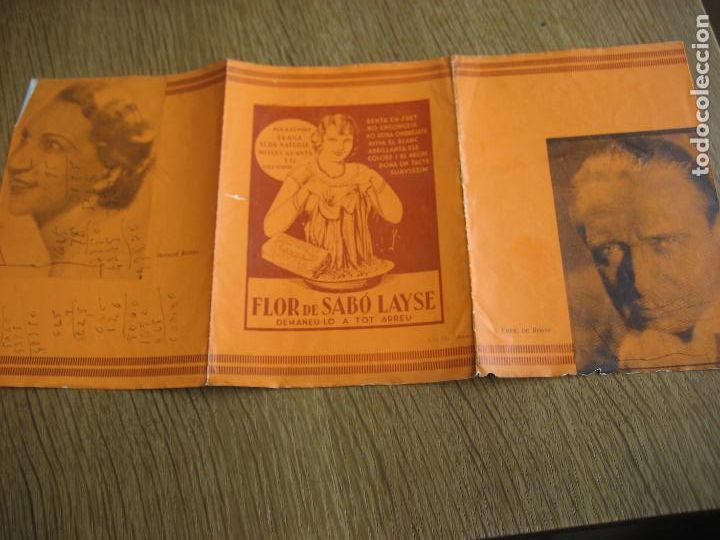 Coleccionismo: Matar&oacute;. 1934. Amics del teatre. Programa teatral