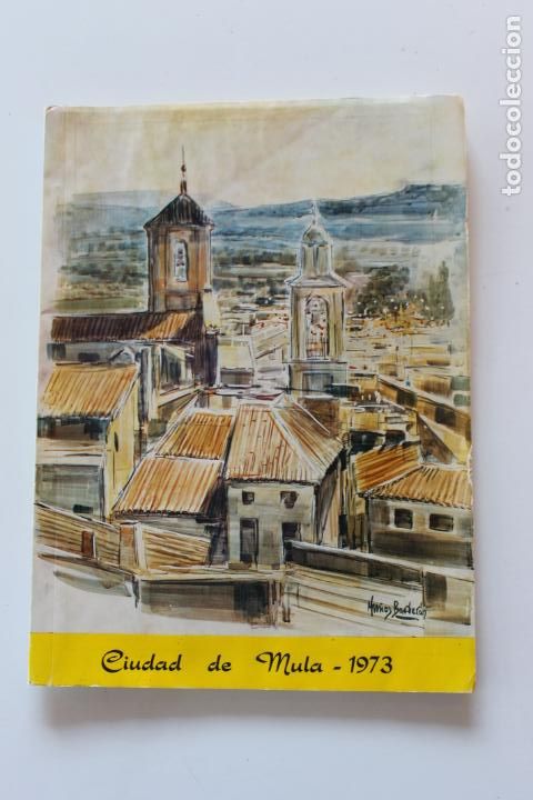 Coleccionismo: PROGRAMA FESTEJOS CIUDAD DE MULA 1973, PORTADA MU&Ntilde;OZ BARBERAN - Foto 1