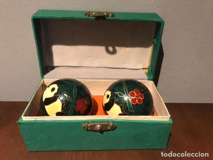 Coleccionismo: BOLAS BAODING CHINAS RELAX - ANTIEXTRES - A&Ntilde;OS 80 - Foto 1