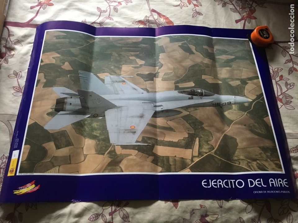 Coleccionismo: Poster F-18 ej&eacute;rcito del aire espa&ntilde;ol