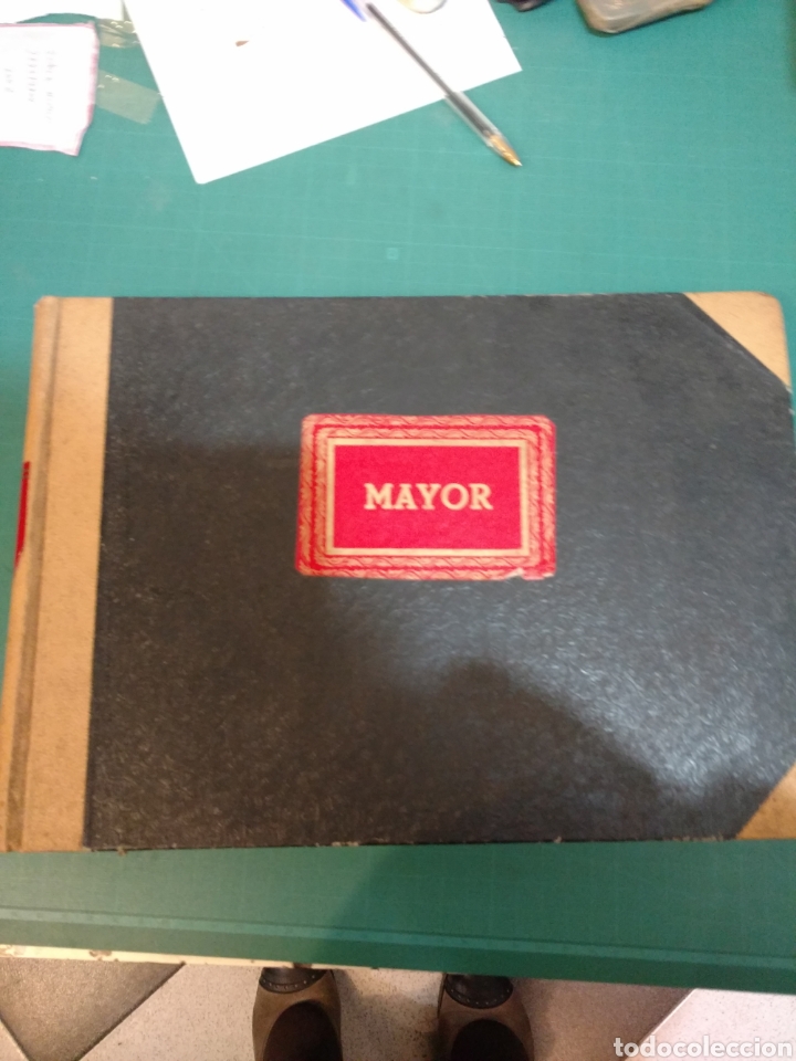Coleccionismo: Libro Mayor de anotaciones antiguo - Foto 1