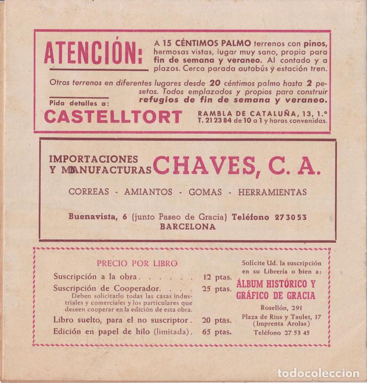 Coleccionismo: GUIA PROGRAMA GENERAL DE LA FIESTA MAYOR DE GRACIA - 1951 - Foto 4