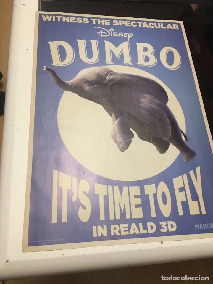 Coleccionismo: P&oacute;ster pel&iacute;cula DUMBO de Disney