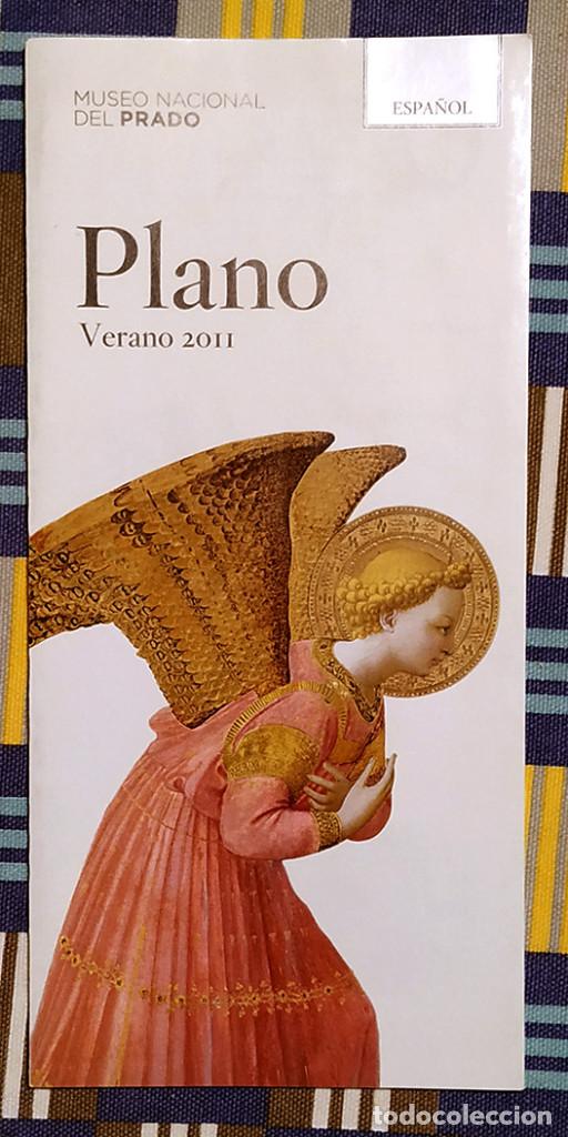 Coleccionismo: Plano del Museo del Prado. Verano del 2011.
