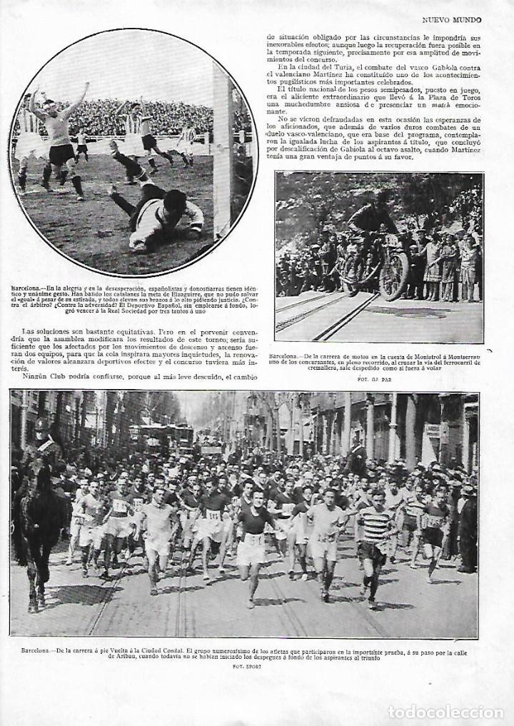 Collezionismo: A&Ntilde;O 1930 RECORTE PRENSA DEPORTES CARRERA MOTOS CUESTA MONISTROL MONTSERRAT MOTOCICLISMO
