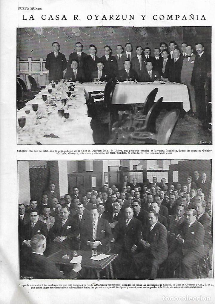 Sammelleidenschaft Papier: A&Ntilde;O 1930 CASA R OYARZUN Y COMPA&Ntilde;IA BANQUETE EXITO VENTAS APARATOS TOLEDO BERKEL HOBART PAVONI SNIDER