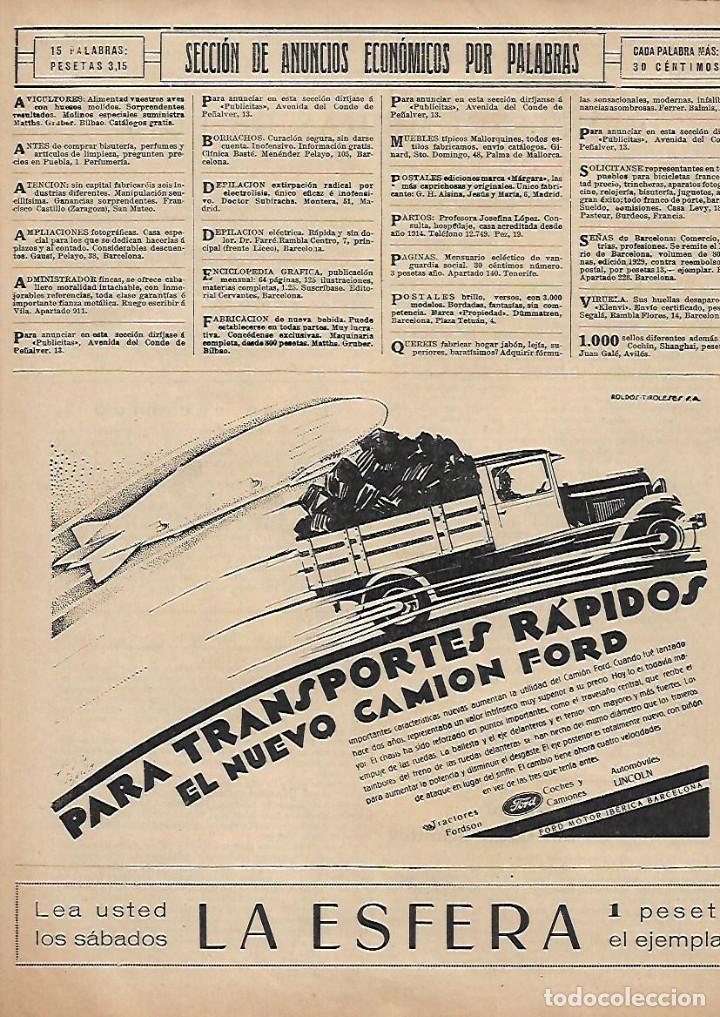 Coleccionismo: A&Ntilde;O 1930 RECORTE PRENSA PUBLICIDAD TRANSPORTES NUEVO CAMION FORD