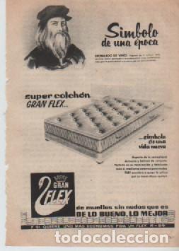 Coleccionismo: ANUNCIO PUBLICIDAD COLCHON FLEX - Foto 1