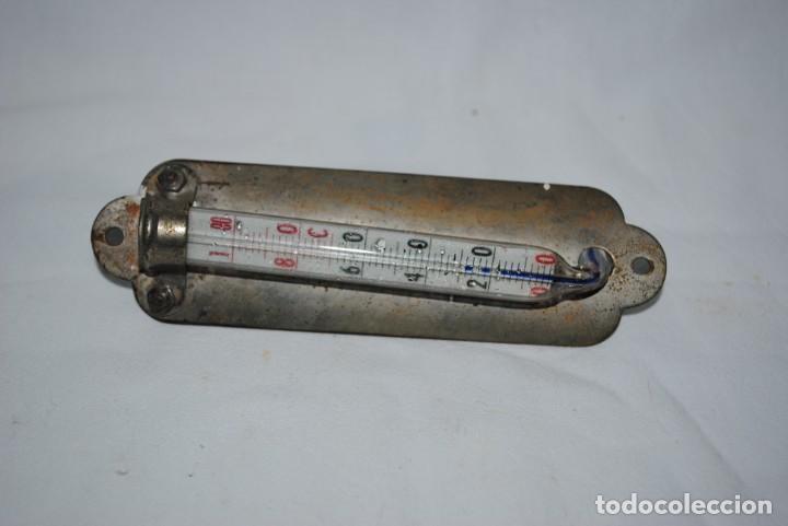 Coleccionismo: TERMOMETRO DE CRISTAL - Foto 2