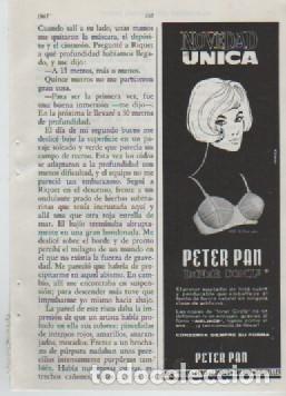 Coleccionismo: ANUNCIO PUBLICIDAD SOSTEN PETER PAN