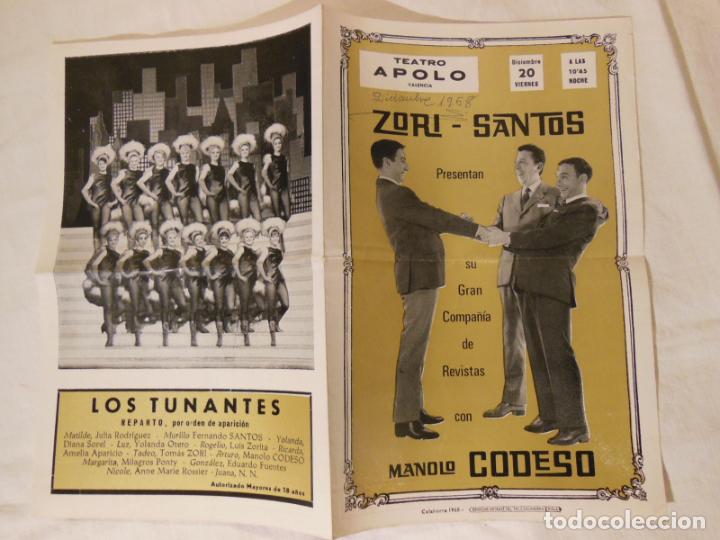 Colecionismo: LOS TUNANTES. ZORI, SANTOS, CODESO. 1968. VALENCIA