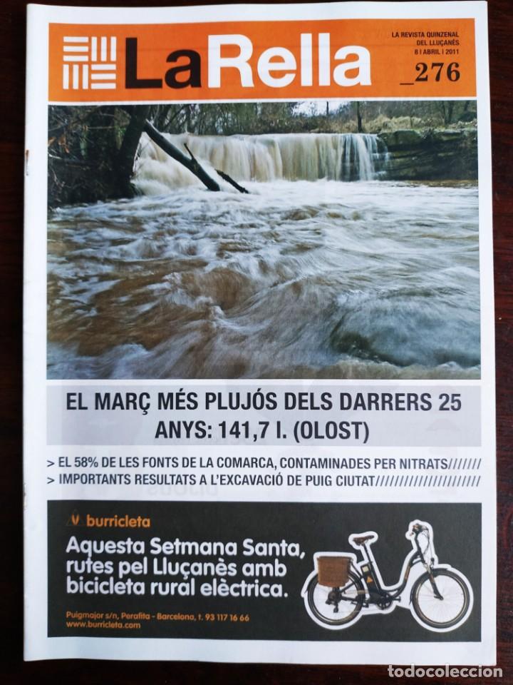 Coleccionismo: LA RELLA, La revista quinzenal n&ordm; 276 del Llu&ccedil;an&egrave;s, 8 abril 2011. Els aigats historics