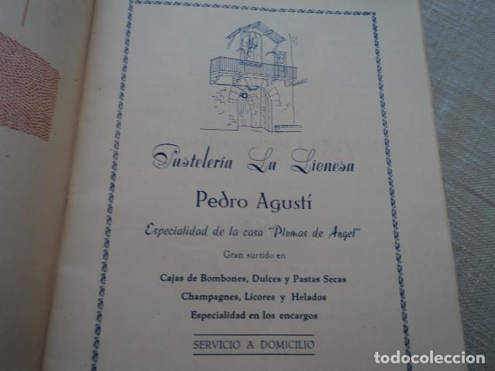 Coleccionismo: programa de fiesta mayor de guissona 1961 - Foto 7