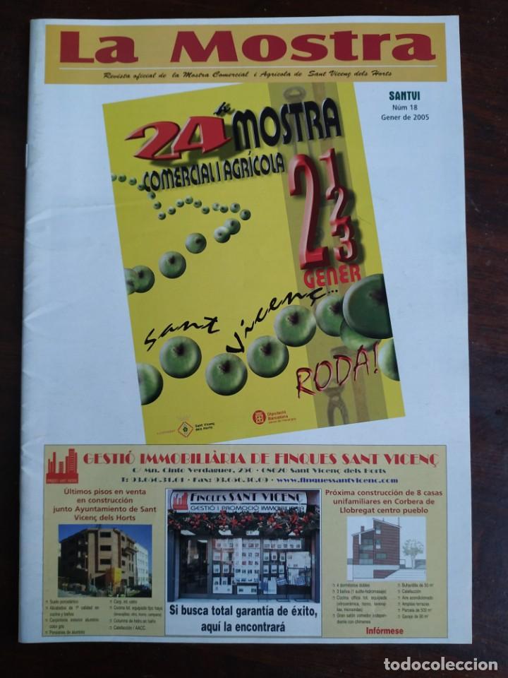Coleccionismo: La Mostra revista n&ordm;18 Santvi de Sant Vicens dels Horts 24 &ordm; edicio la Mostra comercial i agricola