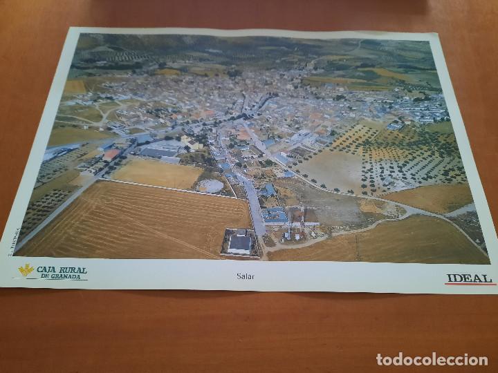 Collectionnisme: SALAR. GRANADA DESDE EL AIRE. L&Aacute;MINA FORMATO A3. BUEN ESTADO. ALGO DIFICIL