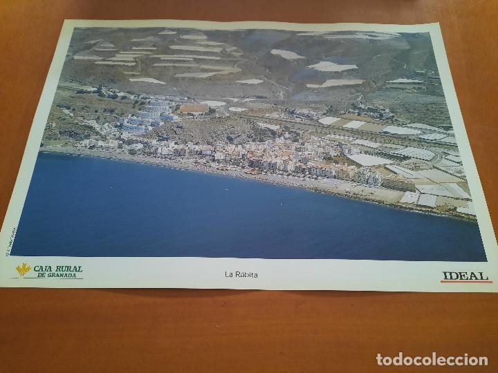 Sammelleidenschaft Papier: LA RABITA. GRANADA DESDE EL AIRE. L&Aacute;MINA FORMATO A3. BUEN ESTADO. ALGO DIFICIL