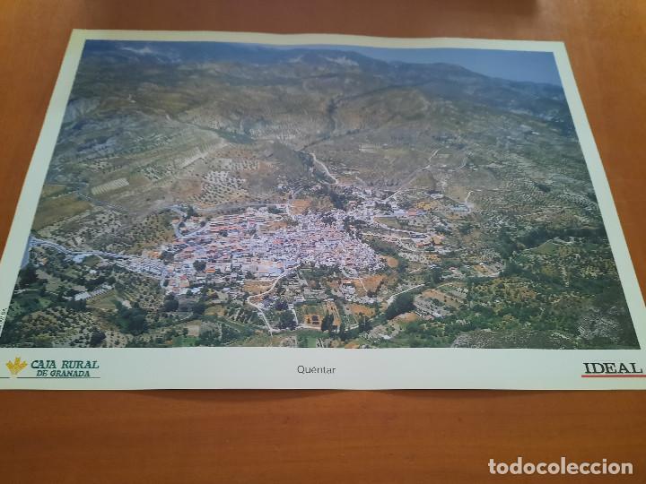 Sammelleidenschaft Papier: QUENTAR. GRANADA DESDE EL AIRE. L&Aacute;MINA FORMATO A3. BUEN ESTADO. ALGO DIFICIL