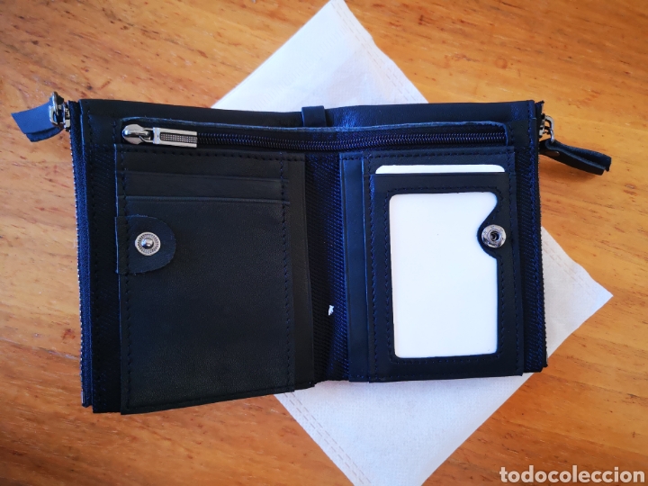 Coleccionismo: CARTERA BILLETERO MULTIPLES COMPARTIMENTOS - Foto 2
