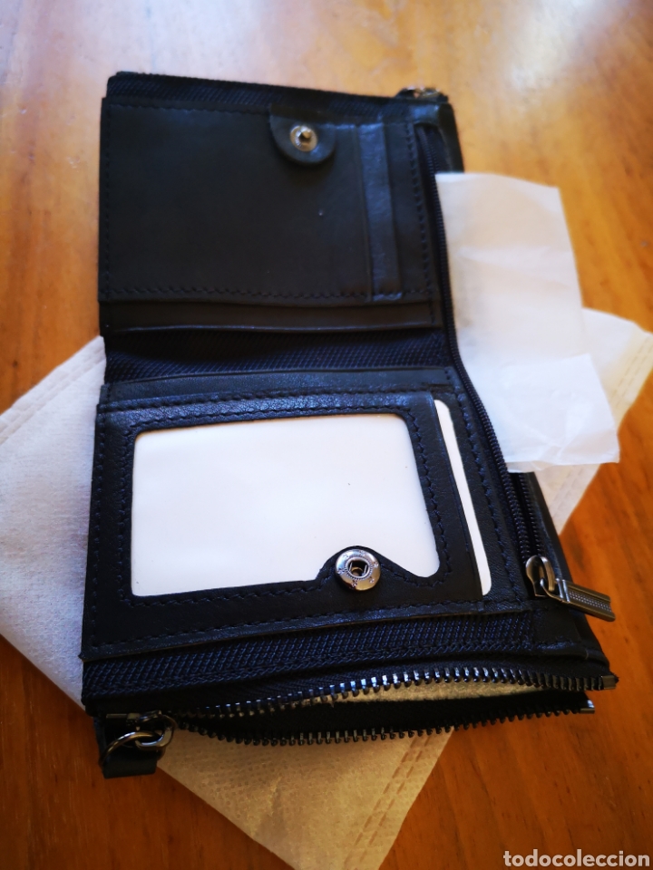 Coleccionismo: CARTERA BILLETERO MULTIPLES COMPARTIMENTOS - Foto 3