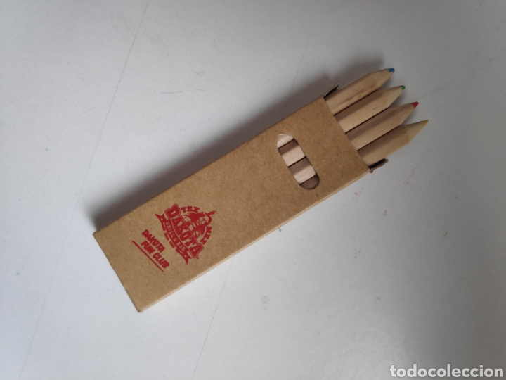 Coleccionismo: Caja lapices de colores. 4 lapices - Foto 4