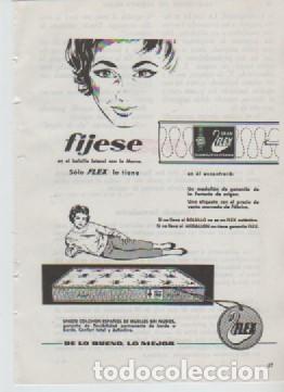 Coleccionismo: ANUNCIO PUBLICIDAD COLCHON FLEX - Foto 1