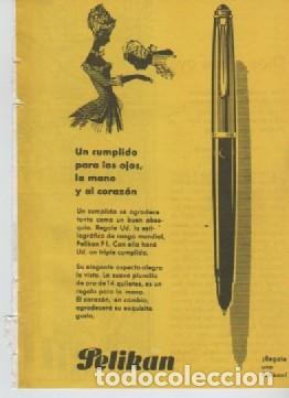 Coleccionismo: ANUNCIO PUBLICIDAD ESTILOGRAFICA PELIKAN