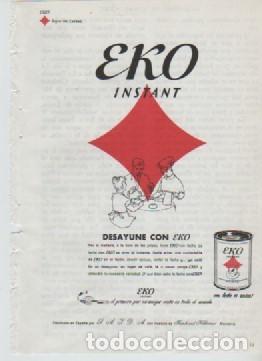 Coleccionismo: ANUNCIO PUBLICIDAD CHOCOLATE EKO