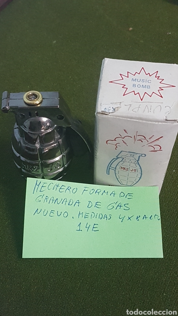 Coleccionismo: Mechero gas granada. - Foto 7