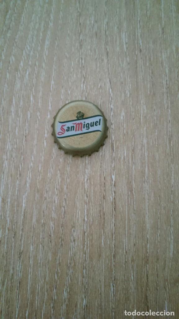 Coleccionismo: CHAPA CERVEZA SAN MIGUEL