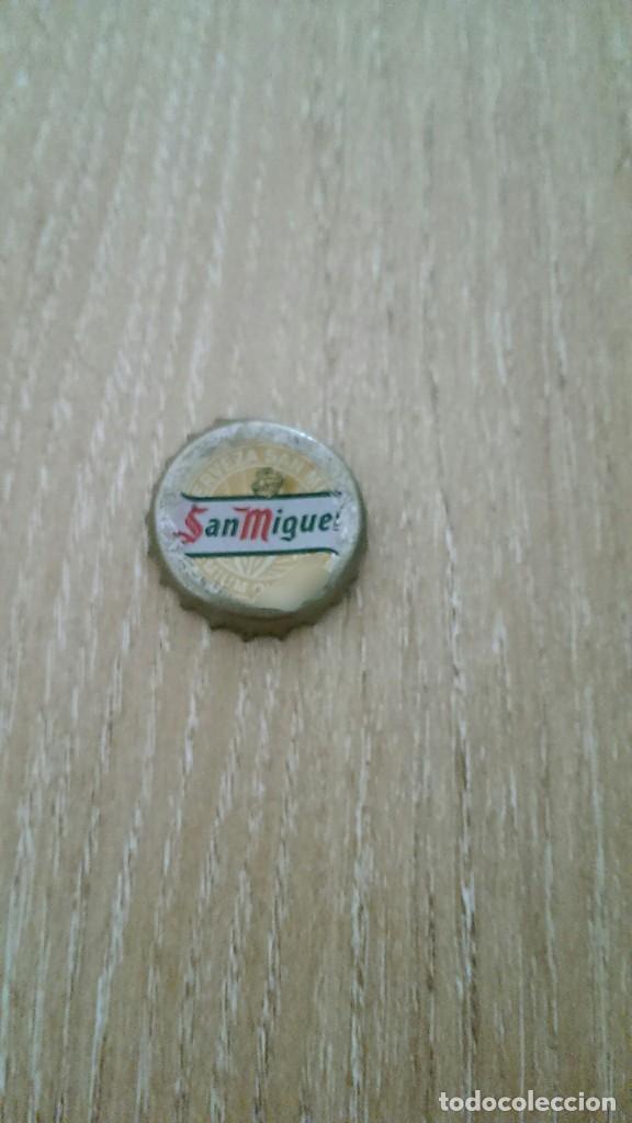 Coleccionismo: CHAPA CERVEZA SAN MIGUEL