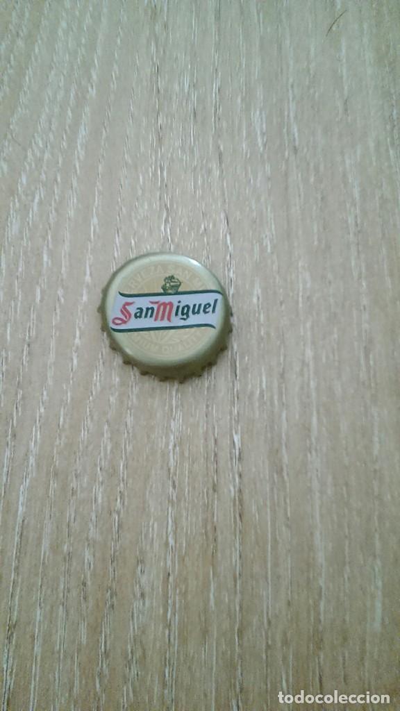 Coleccionismo: CHAPA CERVEZA SAN MIGUEL