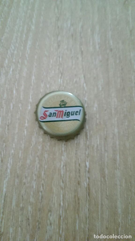 Coleccionismo: CHAPA CERVEZA SAN MIGUEL